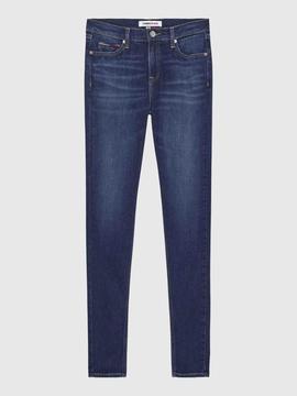 PANTALÓN VAQUERO NORA MID RISE SKINNY FIT DF1262 DENIM DARK