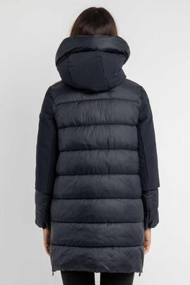 CHAQUETA BECANCOUR LONG REGULAR FIT AZUL MARINO
