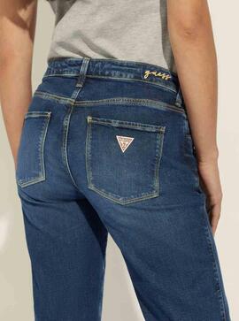 PANTALÓN VAQUERO SEXY STRAIGHT MID RISE BUTTON REF