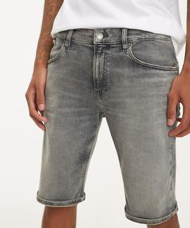 BERMUDA VAQUERA RONNIE SHORT REGULAR FIT EN DENIM GRIS