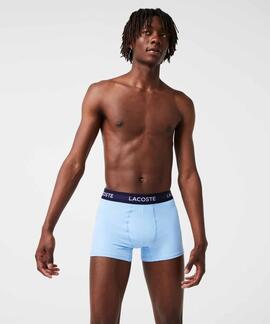 3 PACK BOXER TRUNK  MICROFIBRA CELESTE, ROYAL Y AZUL MARINO