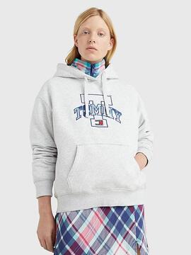 SUDADERA TARTAN 2 RELAXED FIT TARTAN 2 GRIS