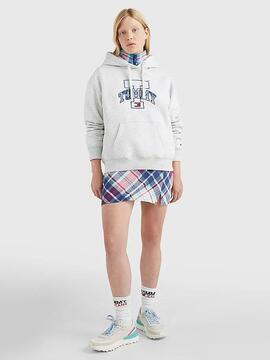 SUDADERA TARTAN 2 RELAXED FIT TARTAN 2 GRIS
