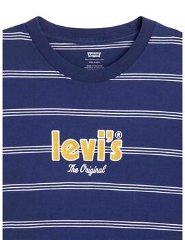 CAMISETA LEVI’S® RELAXED FIT TASSEL NAVAL ACADEMY