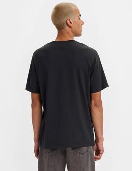 CAMISETA LEVI’S® RELAXED FIT TEE HOLIDAY POSTER CAVIAR