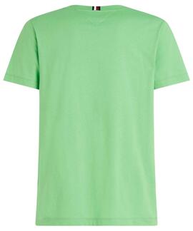 CAMISETA SMALL IMD MONOGRAMA VERDE LIMA