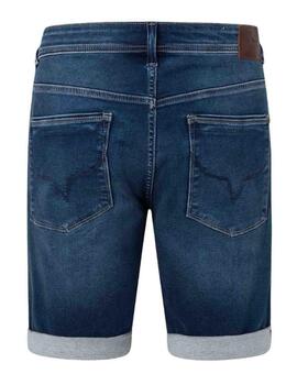 BERMUDA VAQUERA JACK SHORT CQ8 DENIM GYMDIGO AZUL DEGRADÉ