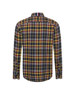 HEAVY TWILL MULTI PLAID SHIRT REGULAR FIT