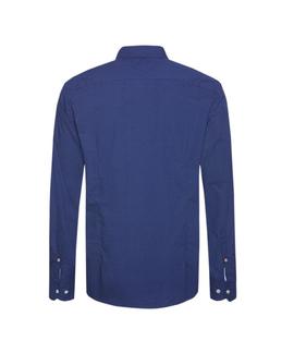 MULTI DIAMOND PRINTED SHIRT REGULAR FIT PEACOAT