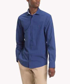 MULTI DIAMOND PRINTED SHIRT REGULAR FIT PEACOAT