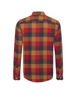 WCC BUFFALO CHECK SHIRT REGULAR FIT GOLDEN BROWN