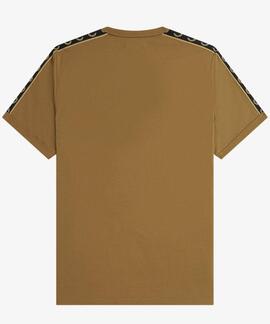 CAMISETA CONTRAST TAPE RINGER CAMEL