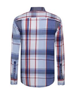 STRIKING CHECK SHIRT REGULAR FIT SODALITE BLUE