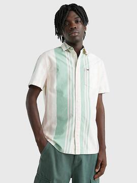 CAMISA MANGA CORTA CLASSIC BOLD RAYAS MIXTAS MULTICOLOR