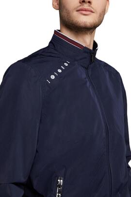 CAZADORA BOMBER ELECTRO PHILO AZUL MARINO