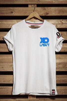 CAMISETA HOMBRE HARD XO BLANCA