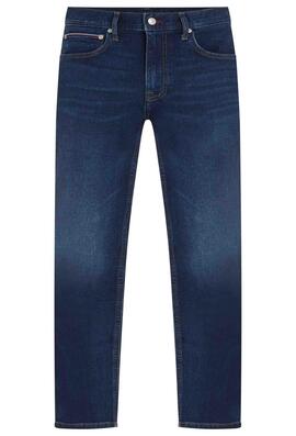 PANTALÓN VAQUERO MERCER STRAIGHT REGULAR FIT OMER INDIGO