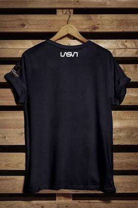 CAMISETA DE HOMBRE GUNS NEGRA