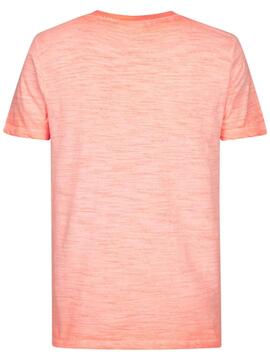 CAMISETA PETROL ESTAMPADA VIGORÉ NARANJA