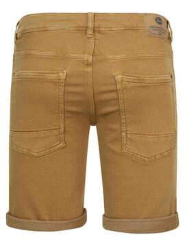 PANTALÓN CORTO VAQUERO JACKSON CAMEL