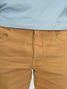 PANTALÓN CORTO VAQUERO JACKSON CAMEL