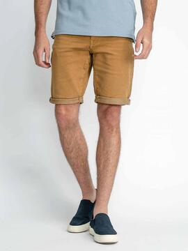 PANTALÓN CORTO VAQUERO JACKSON CAMEL