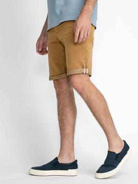 PANTALÓN CORTO VAQUERO JACKSON CAMEL