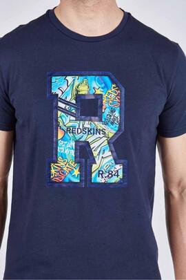 CAMISETA BLAZE YARD AZUL MARINO