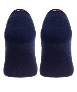 PINKIES UNISEX TOMMY JEANS FOOTIE NO SHOW 1 PACK AZUL MARINO