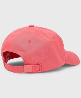 GORRA DE BÉISBOL ROSA CON LOGO BORDADO