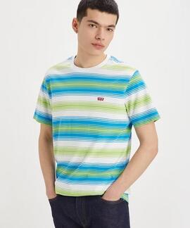 CAMISETA LEVI’S® ORIGINAL HOUSEMARK TEE FIZZY STRIPE