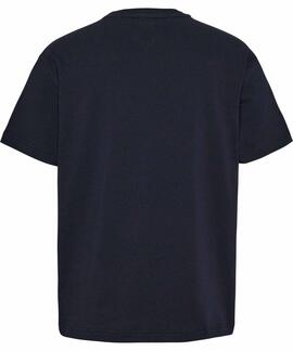 CAMISETA CLASSIC SIGNATURE REGULAR FIT AZUL MARINO