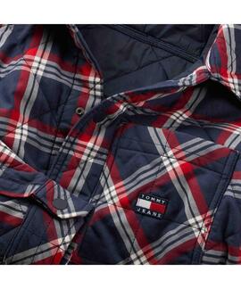 SOBRECAMISA ACOLCHADA PADDED CHECK CUADROS MULTICOLOR