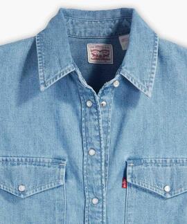 CAMISA VAQUERA LEVI’S® ICONIC WESTERN OLD 517 BLUE