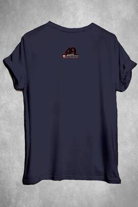 CAMISETA HOMBRE FREE AZUL MARINO