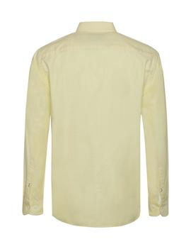 ORGANIC OXFORD SHIRT REGULAR FIT LEMON ZEST
