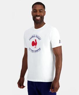 CAMISETA UNISEX FRANCIA RUGBY BLANCA