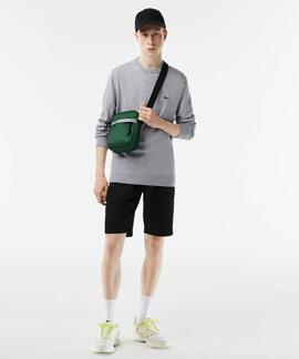 JERSEY LACOSTE CUELLO REDONDO GRIS VIGORÉ