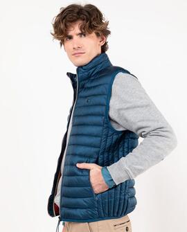 CHALECO ACOLCHADO BÁSICO AZUL