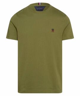 CAMISETA SMALL IMD MONOGRAMA VERDE CAQUI