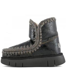 BOTA ESKIMO 18 BOUNCE WRINKLED SHINY DARK BLACK ENCERADA