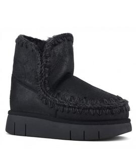 BOTA ESKIMO 18 BOUNCE CRACKED BLACK ENCERADA