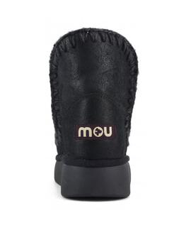 BOTA ESKIMO 18 BOUNCE CRACKED BLACK ENCERADA