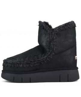 BOTA ESKIMO 18 BOUNCE CRACKED BLACK ENCERADA
