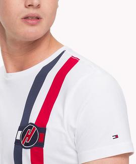 BADGE TEE REGULAR FIT BRIGHT WHITE