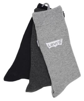 CALCETINES ALTOS LEVI’S® REGULAR CUT BATWING LOGO 3 PARES GR