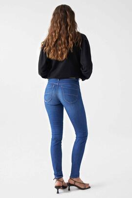 PANTALÓN VAQUERO SECRET SKINNY FIT  SOFT TOUCH MEDIUM WASH