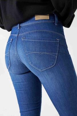 PANTALÓN VAQUERO SECRET SKINNY FIT  SOFT TOUCH MEDIUM WASH