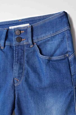 PANTALÓN VAQUERO SECRET SKINNY FIT  SOFT TOUCH MEDIUM WASH