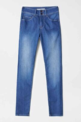 PANTALÓN VAQUERO SECRET SKINNY FIT  SOFT TOUCH MEDIUM WASH